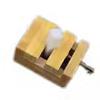Sello de Cobre Base de Grabado Almohadilla de Sello Giratoria de 360 Grados Pinza de Grabado Integrada Herramienta de Base de Grabado Cuchillo para Tallar Sellos Cuchillo de Grabado