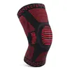 Rodilleras para hombre y mujer, tejidas con soporte de resorte, adecuadas para baloncesto, ciclismo, running, baile, montañismo, soporte de rótula de silicona, equipo de protección deportiva
