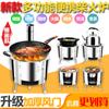 Estufa de Leña Portátil para Exteriores para Uso Doméstico, Estufa de Camping de Leña Rural, Estufa para Preparar Té, Parrilla de Carbón para Barbacoa