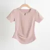 Roupa de Yoga Estilo Primavera Roupa Esportiva Conjunto de Manga Longa Toque de Luxo Roupas de Secagem Rápida Roupa de Prática de Dança de Luxo Estilo Puro Desejo Top