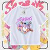 Cazadores de Demonios Kpop Cazadores de Demonios Solo Chicos Camiseta de Manga Corta Casual Holgada Tops para Niños