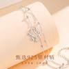Nuevo Pulsera de Doble Capa con Cerradura de Seguridad Estilo Chinoiserie para Mujer, Nuevo Estilo Caliente de Alta Gama 2024, Pulsera Bubu Ruyi para Novia