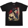 Estilo europeu e americano Wolverine Slash Wolverine nicho de comércio exterior clássico dos homens t-shirt solta