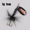 Señuelo Depredador Tiburón Spinnerbait Metálico Cuchilla de Hierro Señuelo Falso Compuesto Venta al por Mayor Equipo de Pesca Accesorios para Señuelos/Spinnerbait de Spinning