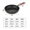 Suministrado directamente por el fabricante, Sartén Antiadherente Resistente a las Grietas para Uso Doméstico, Doble Pico, Apto para Cocinas de Inducción, Wok de Hierro Fundido con Fondo Plano, Venta al por Mayor