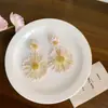 Brincos de Flor Tecida, Girassol e Estrela-do-mar para Primavera e Verão Femininos Estilo Resort à Beira-Mar Brincos Personalizados Brincos de Nicho de Verão