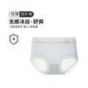 2024 nueva ropa interior sin costuras de seda de hielo para niñas, prenda antibacteriana, transpirable, fresca, pantalones tipo máscara, cintura, calzones finos para damas
