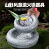 Prato Especial de Camarão, Tripa, Intestino de Pato, Prato de Garganta Amarela e Prato Especial de Cérebro para o Restaurante de Hot Pot Shanye Feng, Louças de Melamina para Uso Comercial