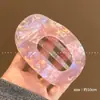 Pinza para el cabello de ácido acético de alta calidad de Corea del Sur para mujer, pinza de pico de pato grande para la nuca, pinza de clip con cola de cono de temperamento, pinza para el cabello