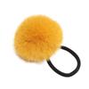 Peluche bola redonda cuerda para el cabello coreana invierno nueva color cálido alta elasticidad accesorio para la cabeza súper suave combina con todo lindo anillo para el cabello para niñas