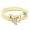 Moda nova linha Milão Estilo oceano pulseira de cauda de baleia personalidade versátil ano animal casal pulseira trançada vermelha