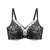 Sujetador original de encaje push-up con cierre al frente, delgado, sin varillas, para mujer, sexy, transpirable, anti-caída, de algodón