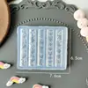 Molde de Silicona para Arte de Uñas con Lazo para Chicas Dulces Herramientas de Decoración de Uñas DIY Hechas a Mano para Esmalte en Gel Resina