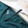 Horquilla de Pelo de Ébano para el Cabello Diaria Estilo Antiguo Chino Versátil Accesorios para el Peinado Cheongsam Accesorios