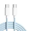 Adecuado para Cable de Carga Apple 17Promax Tipo C Teléfono Móvil 16Pro Carga Rápida 15Plus Trenzado 2m Cable de Datos