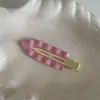 Dopamina Cor Metálica Combinação Perfeita Parte de Trás da Cabeça e Prefácio Nova Chegada Clipe de Orelha Franja Acessórios de Cabelo Ins Estilo Japonês Doce