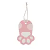 Paño de limpieza gato de dibujos animados Gato de palma estampado de garra de gato esponja de algodón de pulpa de madera comprimida limpieza de cocina lavado de platos esponja para sartenes