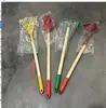 Pá de praia grande para crianças, brinquedo de jardinagem, pá pequena de ferro, enxadinha de flor, ancinho, ferramenta de jardim para coletar na praia, conjunto de pás de quatro peças