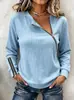 Sudadera con capucha de punto holgado, top de manga larga acanalado de cuello redondo con cremallera, diseño de puño con cremallera, transfronterizo europeo y americano
