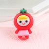 Accesorios de resina dibujos animados lindo rana rábano conejo diy parche accesorios para funda de teléfono móvil accesorios para el cabello material para accesorios