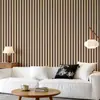 Papel de Parede Adesivo Autoadesivo PVC com Textura de Madeira para Sala de Estar, Quarto, Reforma de Hotel, Adesivos de Parede Decorativos à Prova d'Água
