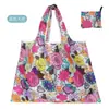 Bolsa de Compras Plegable Ecológica de Tela Oxford 210D Grande Portátil Tote Bolsa de Almacenamiento Gran Capacidad Bolsa de Compras para Supermercado