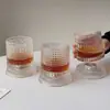 Vaso de Whisky con Diseño Único, Vaso de Licor Extranjero de Moda, Vaso Giratorio Popular, Vaso para Agua, Vaso de Vidrio, Vaso para Cerveza, Vaso para Beber