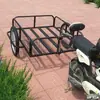 Remolque Pequeño para Motocicleta, Triciclo de Carga Trasera para Bicicleta Eléctrica, Remolque para Puesto de Pesca de Viaje