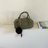 Bolsa de mão de moda retrô americana, bolsa de ombro feminina de outono estilo coreano fosca, versátil e elegante para o dia a dia