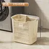 Cesto de Roupa Suja Casa Banheiro Cesto de Lavanderia Roupas Sujas Roupas Íntimas Cesto de Armazenamento Separado Meias Roupas Cesto de Roupas Sujas