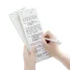 Papel de Notas Desprendible Antiadherente Estilo Ins Tira Larga Creativa Memo Notas de Estudiante Marcado de Llaves y Resaltado