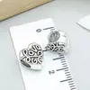Set de 20 Cuentas de Aleación con Agujero Grande 20mm Aprox. Hallazgos para Bisutería Cuentas para Ensartar DIY Collar Pulsera Cuentas Sueltas