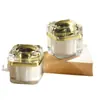 Botella de Crema, Botella Cuadrada, Crema Facial, Botella para Crema de Ojos, Plástico Acrílico, Gama Alta 15g, 20g, 30g Materiales de Empaque Cosmético