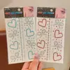 Decorações Faciais Infantis, Adesivos de Pérola, Maquiagem para Meninas, Adesivos de Olho com Strass para Palco Escolar, Adesivos de Maquiagem para Apresentação de 1º de Junho