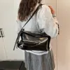 Bolso de Hombro Individual Retro de Lujo Ligero para Mujer Verano 2025 Gran Capacidad Casual Estilo Motociclista Bolso Cruzado Versátil