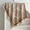 Chal de Cachemira Transfronterizo Bufanda Larga Elegante Francesa Versátil Doble Cara Retro Artístico Comercio Exterior Bufanda para Cuello Venta al por Mayor