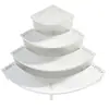 Expositor de Esquina para Muñecas, Expositor Triangular de Arco de Múltiples Niveles para Juguetes, Estante de Almacenamiento para Suculentas, Expositor para Figuras