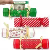 4 Piezas Caja de Dinero Navideña Caja Sorpresa de Regalo en Efectivo Caja de Regalo para Niños 40 Bolsas Transparentes Bolsa Enrollable Explosiva Regalo Creativo de Dinero