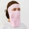 Máscara de Verão de Seda Gelo Protetora Solar Proteção Longa para o Pescoço Saco Rosto Inteiro Nova Máscara Ciclismo Máscara Protetora para o Pescoço