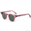 Moda Transfronteiriça Europeia e Americana Personalizada Armação Redonda Óculos de Sol de Acetato Óculos de Sol Polarizados de Alta Qualidade Tendência Óculos de Sol Masculinos