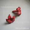 Accesorios de cuentas de flor de trompeta de arcilla suave de colores hechos a mano, flor de campana, flor de plumeria, componentes de joyería hechos a mano mini DIY simulados