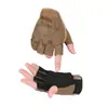 Luvas de Meio Dedo Seal Masculinas Treinamento Tático Outdoor Outdoor Pessoa Real Anti-Terror Fan Militar Esportes de Combate Luvas de Proteção