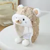 Gorra de Estilo Lei Feng con Estampado de Oso Lindo para Niños, Gorra a Prueba de Viento para Niños para Invierno y Otoño