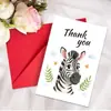 Selección de Colección de Tarjetas de Agradecimiento, Juego de Tarjeta de Felicitación con Sobre, Mensajes Escritos a Mano, Bendiciones, Tarjetas Plegables con Texto