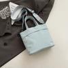 Bolsa Tote Diário de Tour pelo Jardim Bolsa de Mão Casual Simples de Nicho para Mulheres Bolsa Transversal de Ombro Único Design de Nicho Portátil