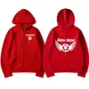 Sudadera con cremallera y estampado del logo de la banda de rock alemana Tokio Hotel para hombre, moda casual, camiseta deportiva con cremallera
