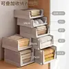 Almacenamiento de armario transfronterizo, estantería de niveles plegable en capas, perchero para almacenamiento de ropa, caja de almacenamiento para el hogar tipo cajón