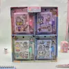 Conjunto de Cadernos para Alunos do Ensino Fundamental Sanrio Desenho Animado Fofo Portátil Livro de Contas Manuais Bloco de Notas de Viagem Caderno Prêmio