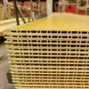 Panel Decorativo Integrado de Fibra de Madera de Bambú, Prueba de Humedad, Costura Plana/en V, 9 mm, 400/6008 mm, Instalación Rápida, Autocierre, para Paredes y Techos