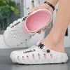 Zuecos de Suela Gruesa para Hombre para Verano, Nuevas Zapatillas Deportivas de Exterior de Moda con Tacto Suave, Zapatos de Playa Antideslizantes